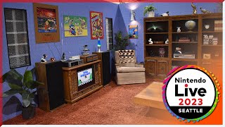 80s Retro Room at Nintendo Live 2023