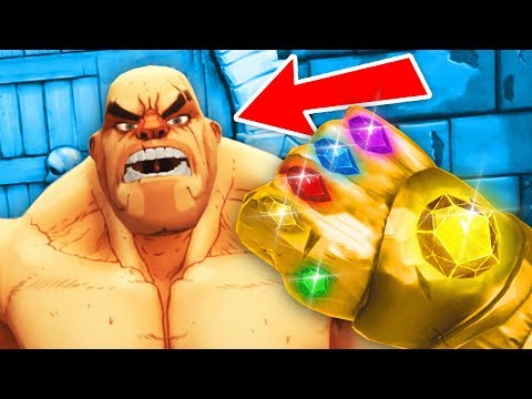 INFINITY GAUNTLET IN GORN GLADIATOR SIMULATOR (GORN VR Gladiator Simulator HTC Vive Funny Gameplay)