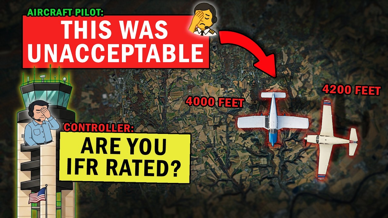 Pilot Nearly Crashed into Another Plane | Flying VFR in Clouds?