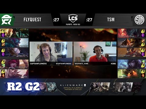 FlyQuest vs TSM - Game 2 | Round 2 PlayOffs S10 LCS Spring 2020 | FLY vs TSM G2