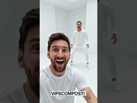 RONALDO E MESSI NELL’OSPEDALE PSICHIATRICO 😂🏥 #ronaldoai #ronaldo #cr7 #memes #humor #funnyvideo