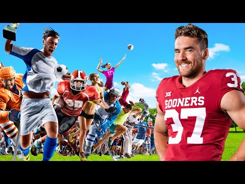 I Played EVERY D1 Sport At Oklahoma In 24 Hours
