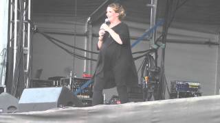 Sam Bailey -  Superwoman / Ain't No Mountain - Leicester Music Festival 26/07/2014