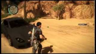 preview picture of video 'Just Cause 2 extremely fast hidden car found!!'