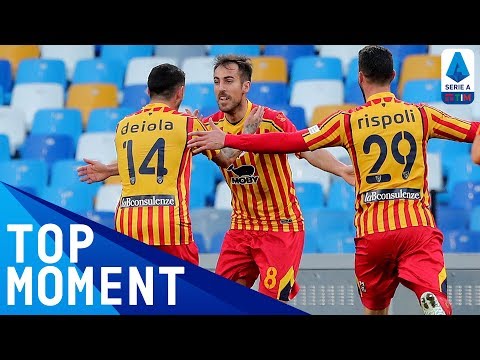 Marco Mancosu's Long-Range Stunner | Napoli 2-3 Lecce | Top Moment | Serie A TIM