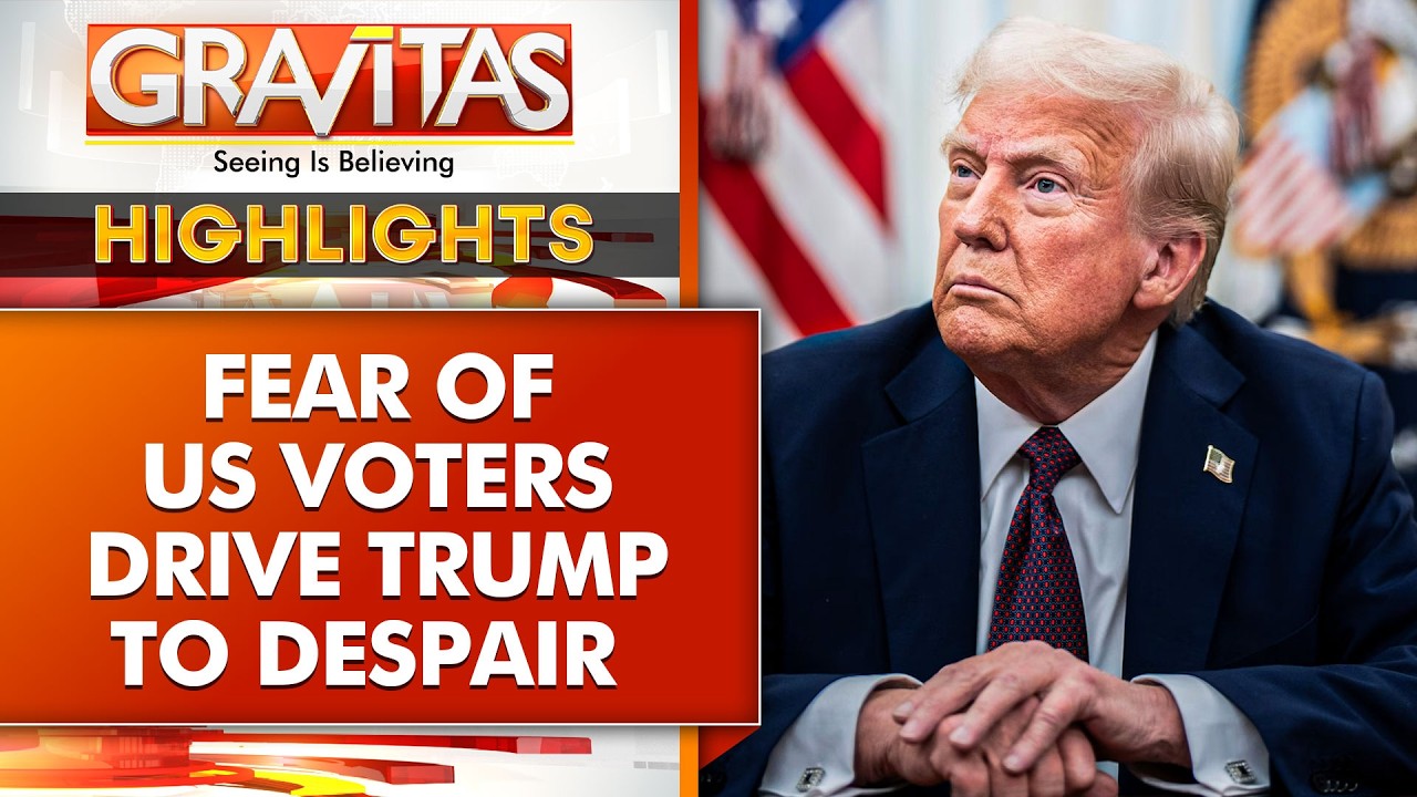 Iran War: Fear Among US Voters Over Iran War Leaves Trump Desperate | Gravitas Highlights