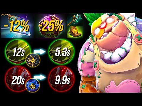 IMBA COOLDOWN REDUCTION BUILD - PUDGE NONSTOP SPAM SKILLS | Pudge Official