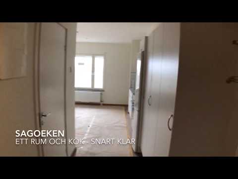 Sagoeken - kolla in i en (nästan klar) enrumslägenhet, februari 2019