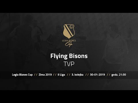 Skrót spotkania Flying Bisons - TVP ( Legia Biznes Cup Zima 2019 )