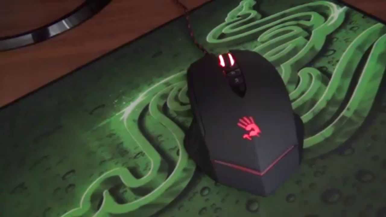 Мышь A4Tech BLOODY V8 - обзор товара Мышь A4TECH Bloody V8, игровая, оптическая,