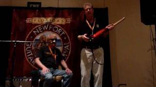 Russ Strobel of Strobel Guitars w/ Roger Heath explains how to break down the guitar