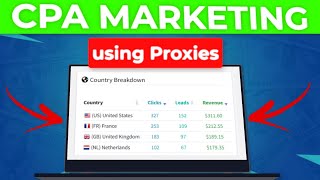 How to Make Money with CPA Marketing Using a Proxy (Step-by-Step) thumbnail