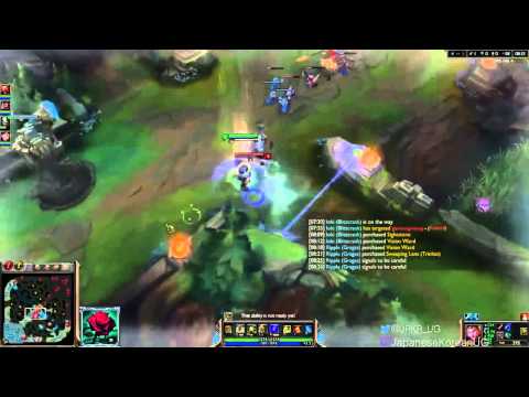 Jayce vs Azir(1v2 Outplay)