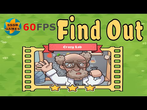 Find Out Hidden Object: Crazy Lab / All Stars , iOS/Android Walkthrough - YouTube