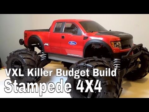 Traxxas Stampede 4x4 VXL Killer Build On a Budget