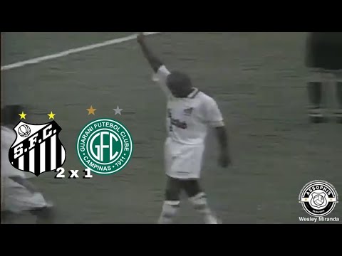 Santos 2 x 1 Guarani - 30/04/2000 - Reportagem Esporte Total (Bandeirantes)