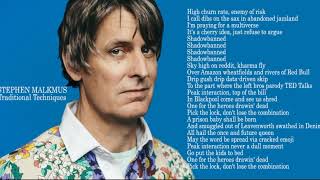 Stephen Malkmus - Shadowbanned  [with the lyrics]