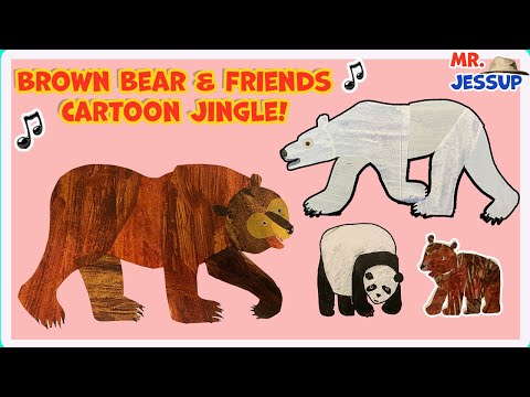 “Brown Bear and Friends | Fun Cartoon Jingle with Polar, Panda & Baby Bear!”