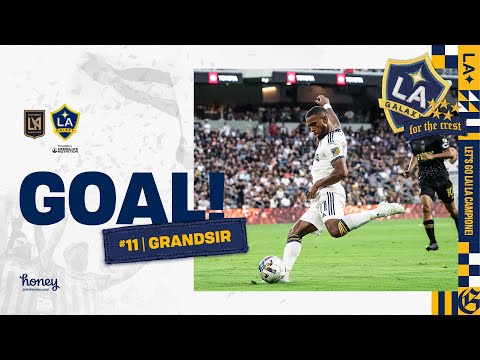 GOAL: Sam Grandsir scores his first of the season against LAFC