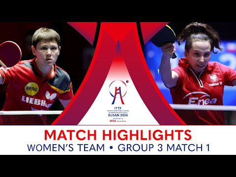 Nina Mittelham (GER) vs Katarzyna Wegrzyn (POL) | WT G3 - Match 1 | #ITTFWorlds2024