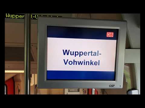 Deutsche Bahn REGIO AG | REGIO Nordrhein-Westfalen | Linie RE 4 | Stationsansage Wuppertal-Vohwinkel