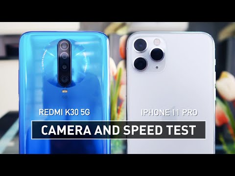 Redmi K30 5G vs iPhone 11 Pro CAMERA & SPEED TEST