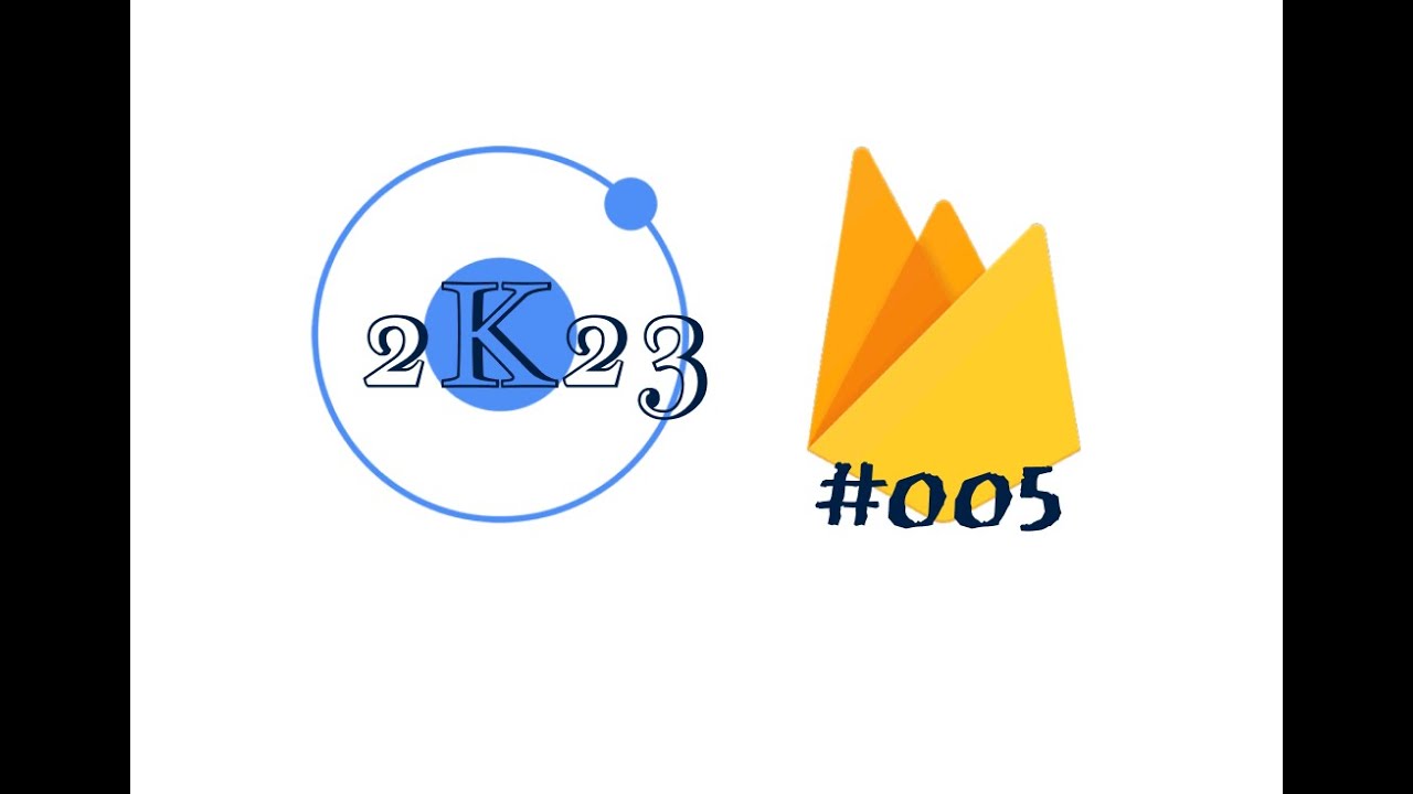 Firebase Ionic 005 - Authentication using Email/Password