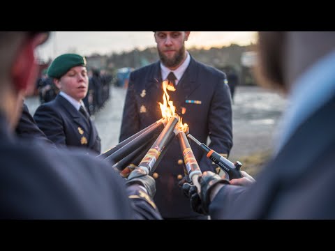 Adventsvesper vid Amfibieregementet