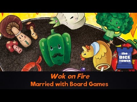Wok on Fire Review - with Married with Board Games