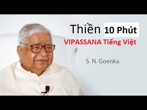 Thực hành 10 Phút  thiền Anapana   (thiền hơi thở) dành cho  mọi người