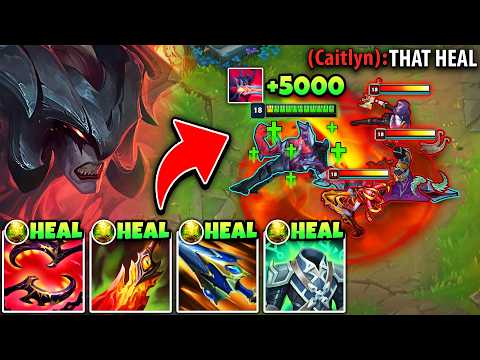 AATROX, BUT I STACK HEALING ITEMS AND CAN 1V5 YOUR WHOLE TEAM (THIS HEALING IS UNFAIR)