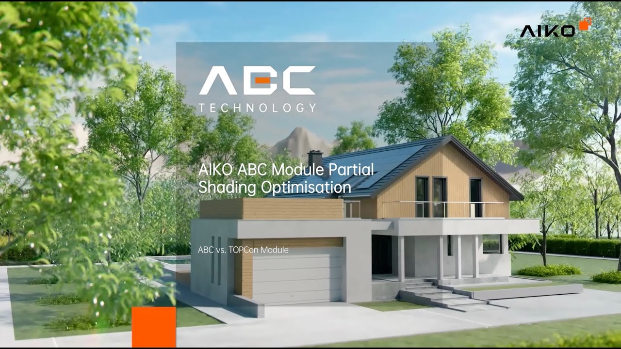 AIKO ABC Partial Shading Optimization Residential Scenario