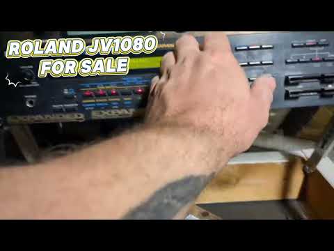 Roland JV-1080 64-Voice Synthesizer Module 1994 - 2001 - Black image 7