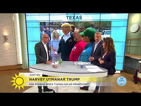 Trump uppfattades arrogant – gör en ny resa till drabbade områden  - Nyhetsmorgon (TV4)