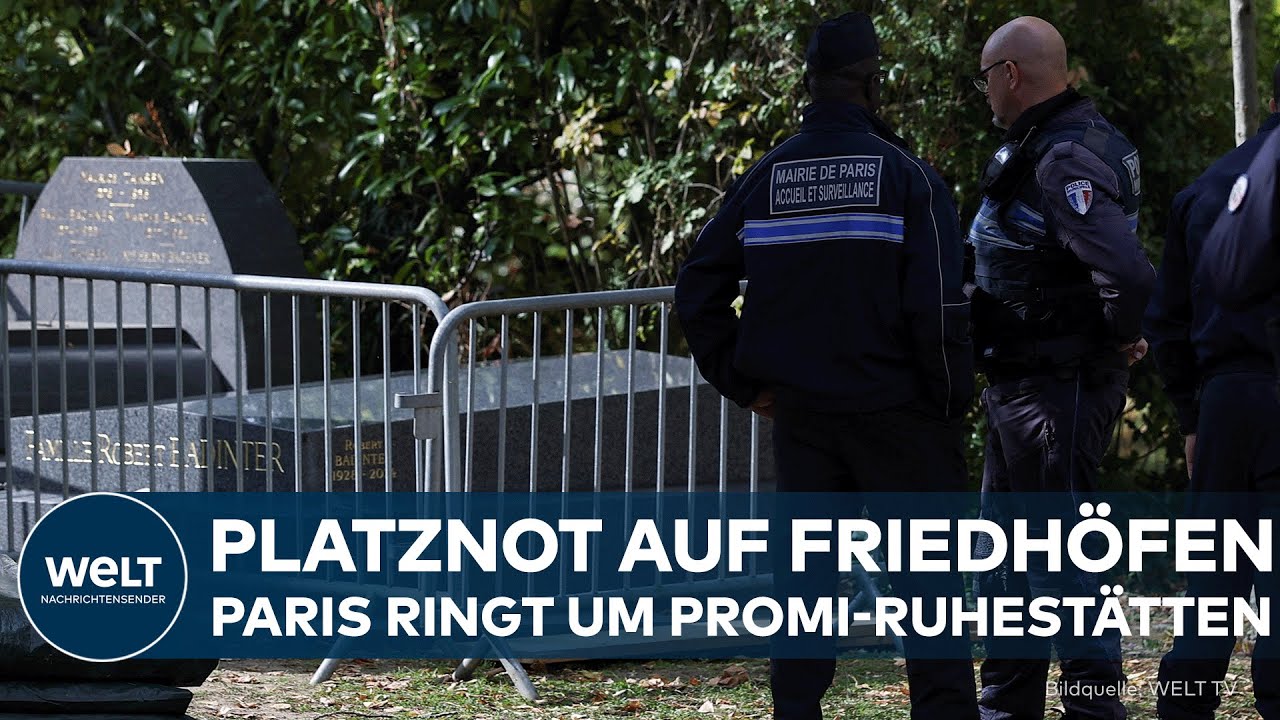 FRANKREICH: Grab-Lotterie in Paris! Stadt schafft Platz – historische Gräber werden neu vergeben