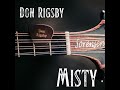 Don Rigsby - Misty  (Official Lyric Video) Bluegrass Music, Bluegrass Songs