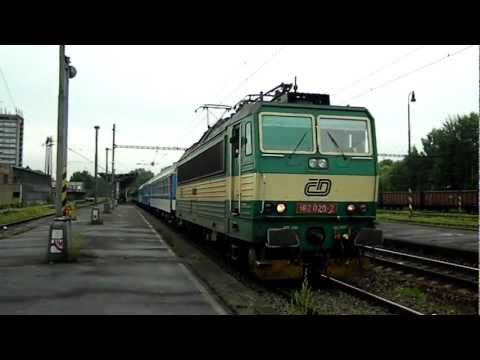 Odjezd lokomotivy 162.020-7 s Havířova [HD]