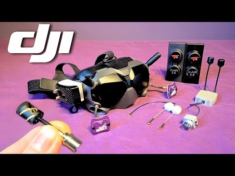 DJI HD FPV Best Antenna Setups