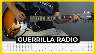 Guerrilla Radio - Rage Against The Machine | Tabs | Guitar Lesson | Cover | Tutorial | Solo