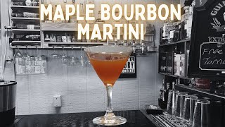 Maple Bourbon Martini - let's finally talk about it