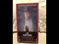 Opening Closing To The Natural 1984 VHS