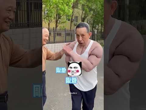 **دادا لاعب كمال أجسام! 😂** #الرسوم