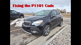 Fixing the Infamous GM / Chevy P1101 MAF Code on my Buick Encore 1.4L
