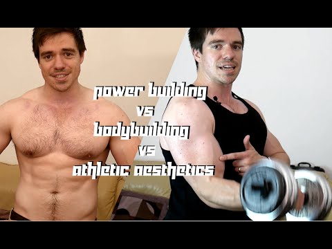 Powerbuilding vs Bodybuilding vs Athletic Aesthetics