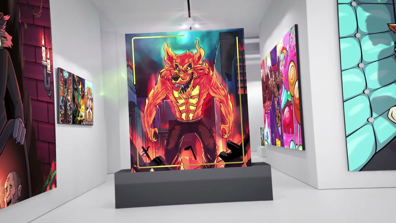 Vinny Wolf NFT Collection on OpenSea