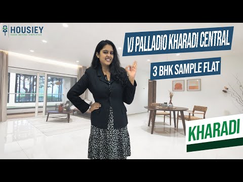 Vilas Javdekar Palladio Kharadi | 3 BHK Sample Flat Tour [2025]| VJ Palladio Kharadi Central Phase 2