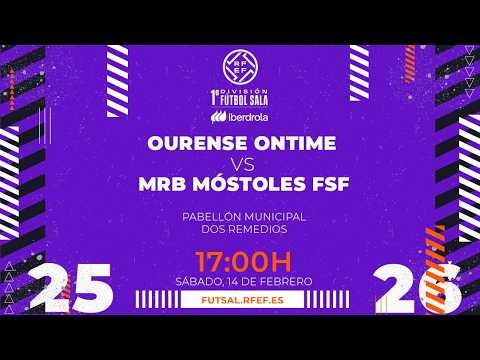 Ourense Ontime vs MRB Móstoles FSF | Primera Iberdrola Futsal | Jornada 18