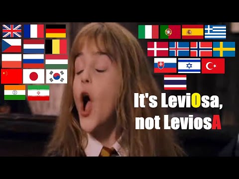 "It's LeviOsa, not LeviosA" - in Different Languages [Harry Potter and the Philosopher's Stone]
