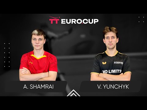 15:30 Andrii Shamrai - Valentyn Yunchyk 01.10.2024 TT Euro.Cup Ukraine Elite. TABLE 3