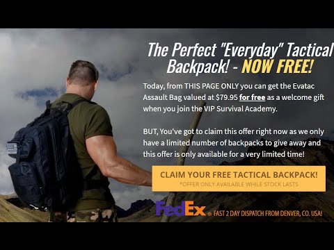 EVATAC by AmericanGunner - Gear for Tactical Minds -- **FREE Tactical Backpack**